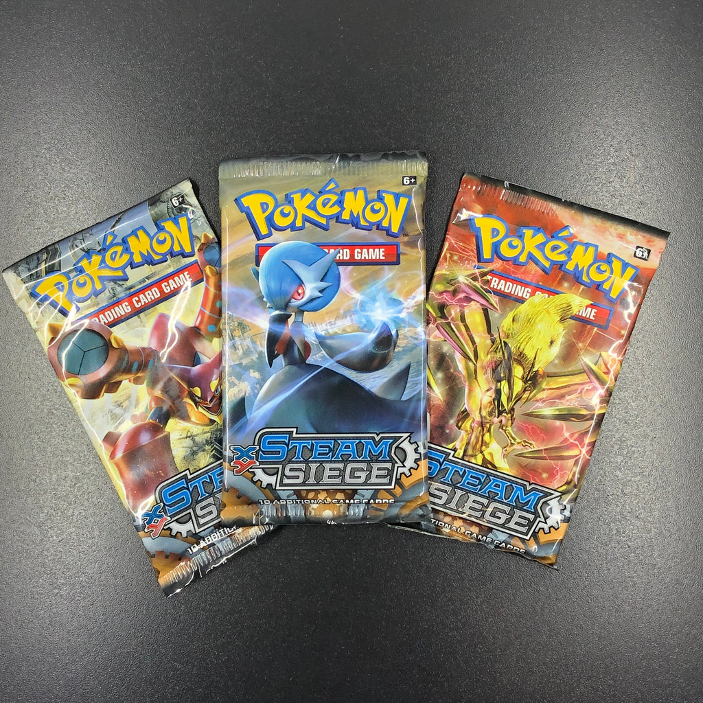 Pokmon TCG: XY: Steam Siege Booster Pack: 3 Pack Pokmon TCG: XY: Steam Siege Booster Pack: 3 Pack