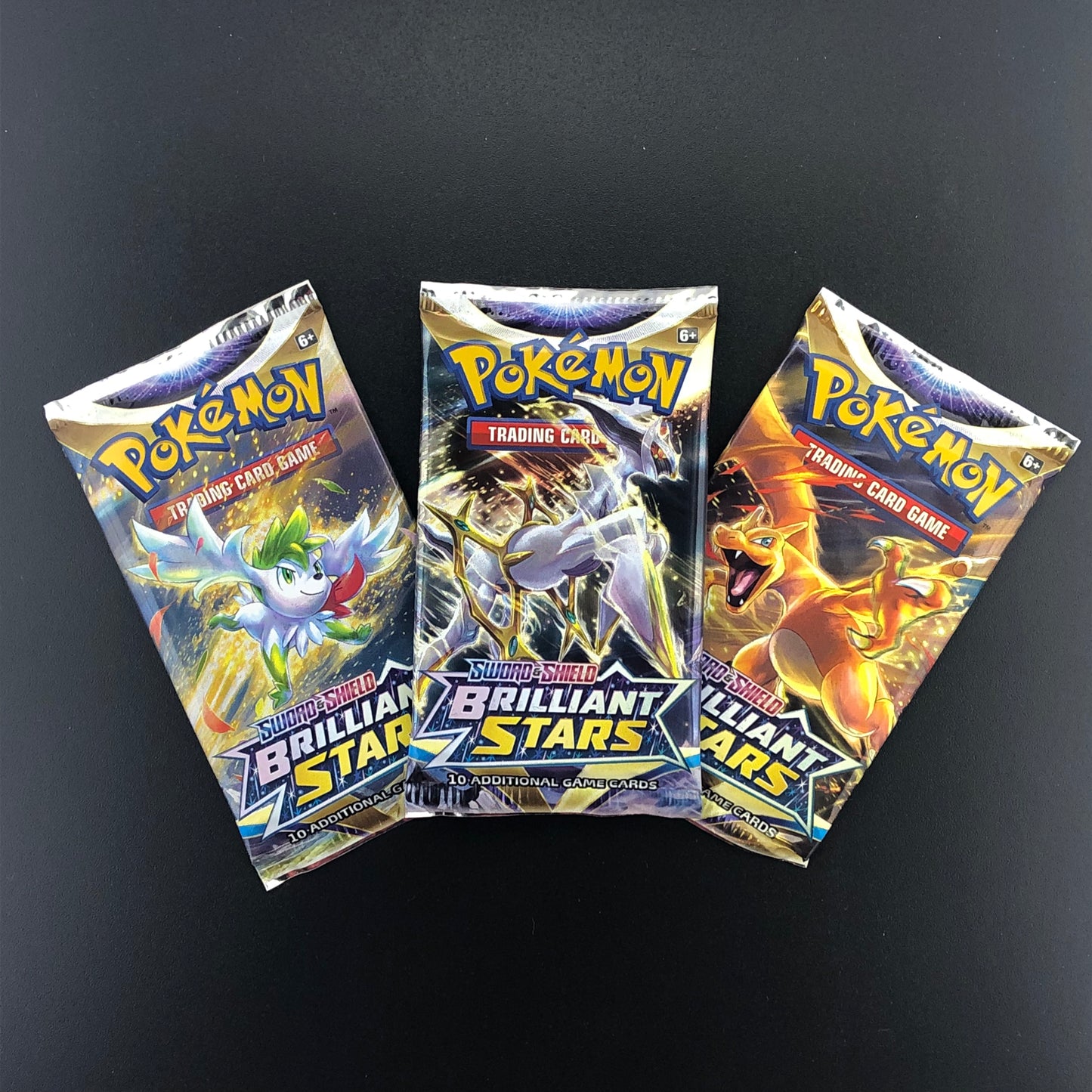 Pokémon TCG: Brilliant Stars Booster Pack: 3 Pack