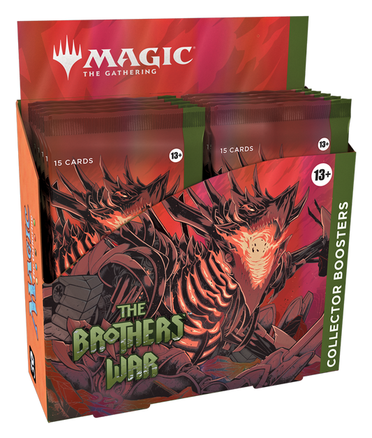 Magic the Gathering: The Brothers' War: Collector Booster Display