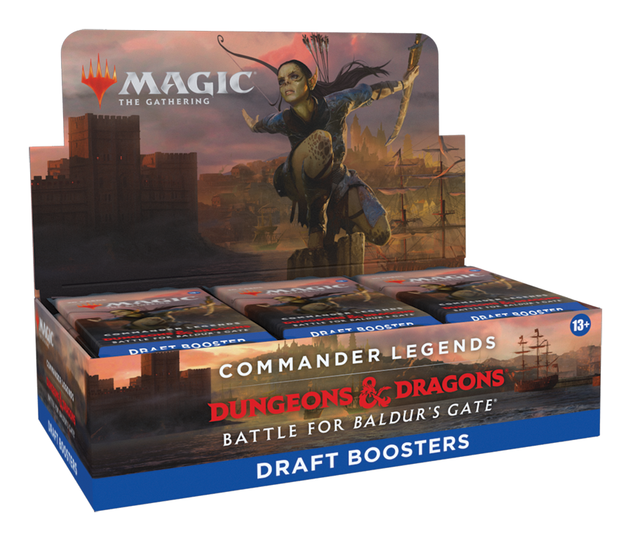 Magic the Gathering: Commander Legends: Battle for Baldur's Gate Draft Booster Display