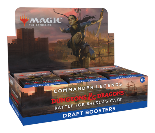 Magic the Gathering: Commander Legends: Battle for Baldur's Gate Draft Booster Display