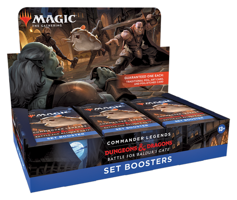 Magic the Gathering: Commander Legends: Battle for Baldur's Gate Set Booster Display