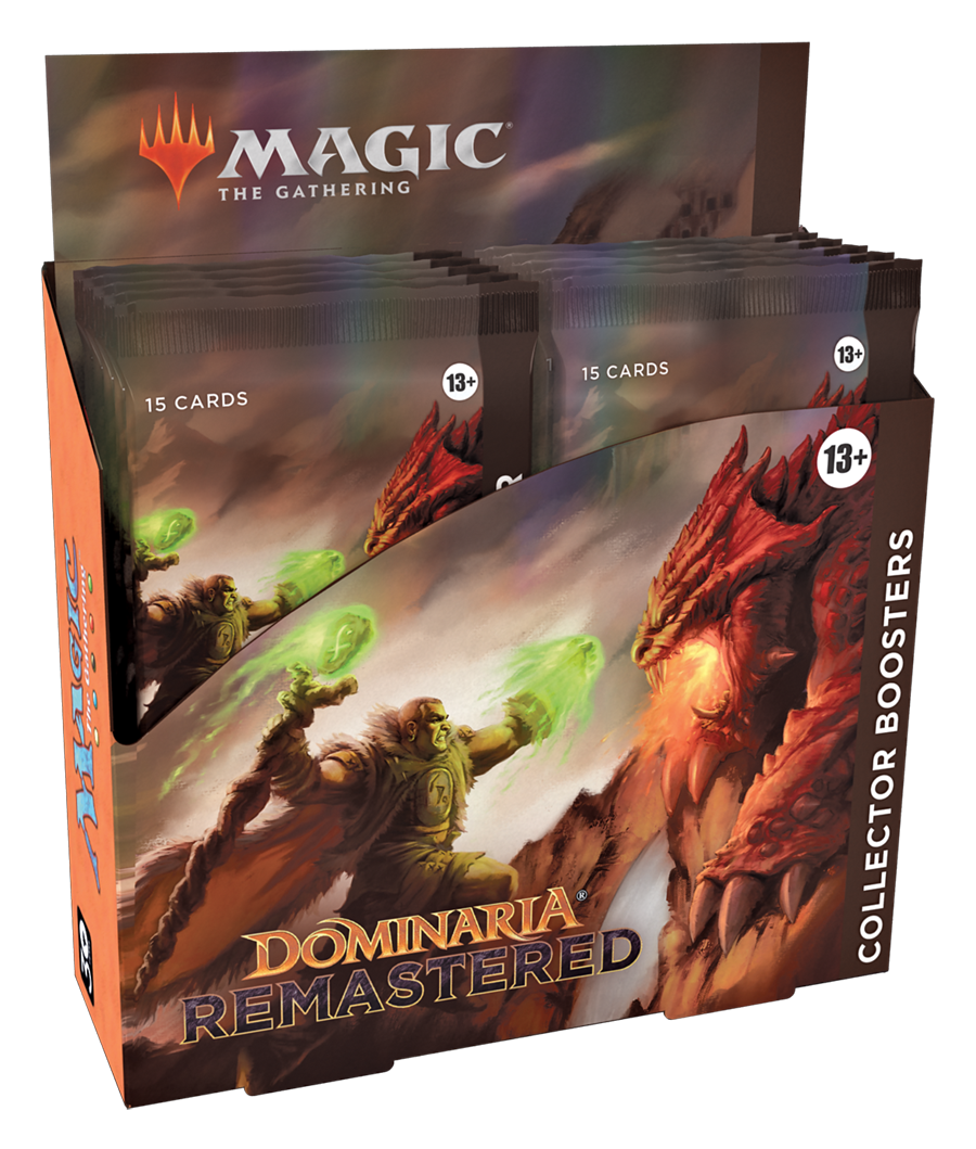 Magic The Gathering: Dominaria Remastered Collector Booster Display