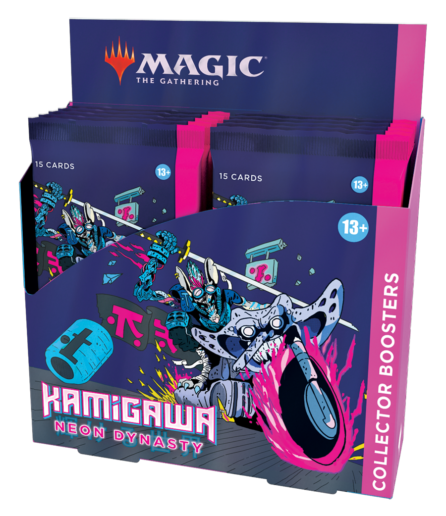 kamigawa mtg booster box Kamigawa: Neon Dynasty: Collector Booster Box