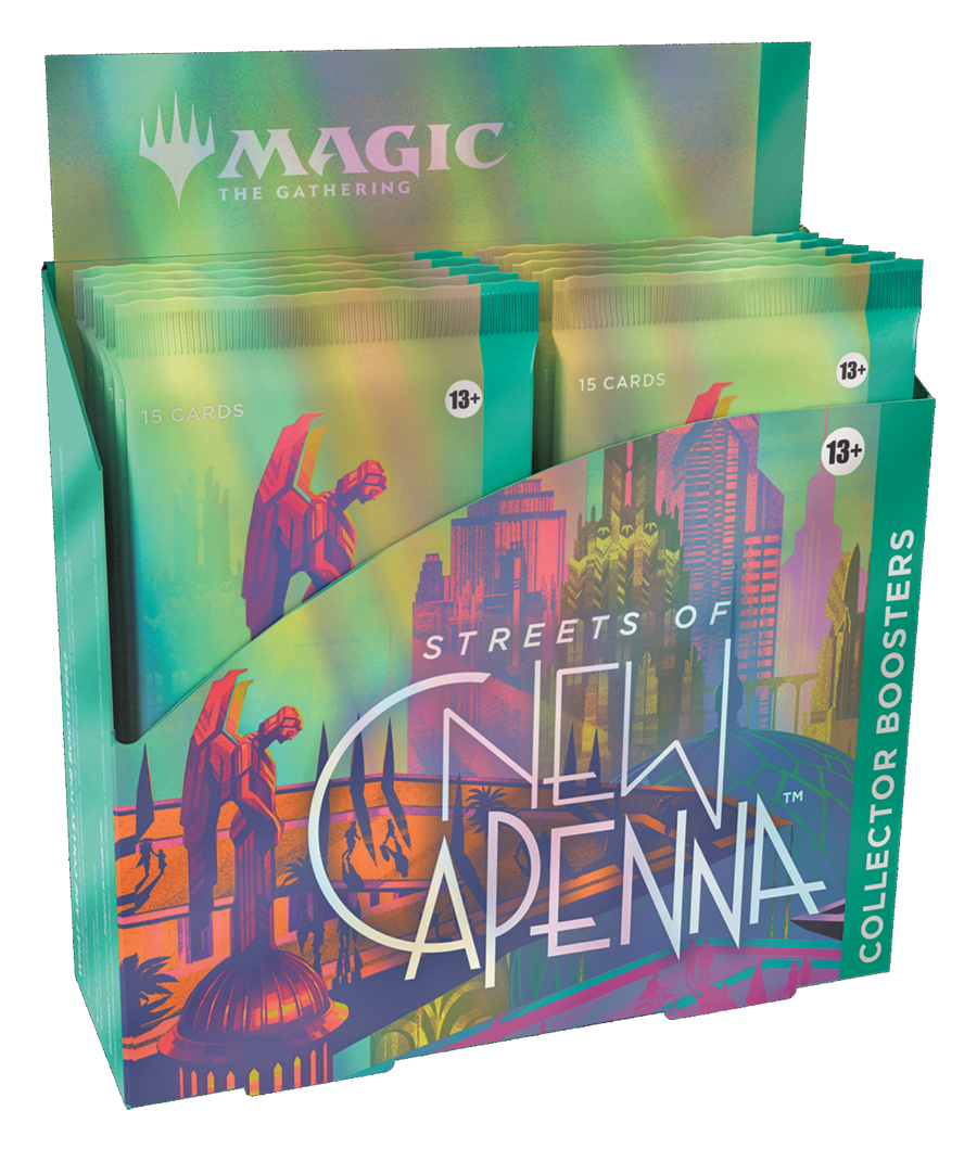Magic the Gathering: Streets of New Capenna: Collector Booster Display Magic the Gathering: Streets of New Capenna: Collector Booster Display