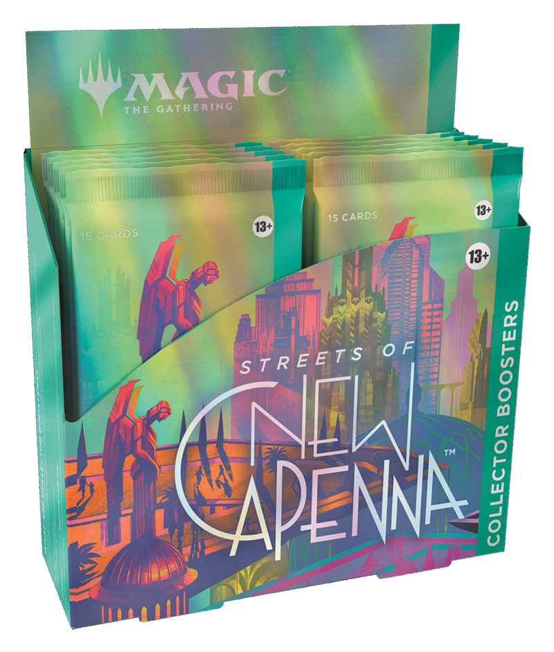 Magic the Gathering: Streets of New Capenna: Collector Booster Display Magic the Gathering: Streets of New Capenna: Collector Booster Display