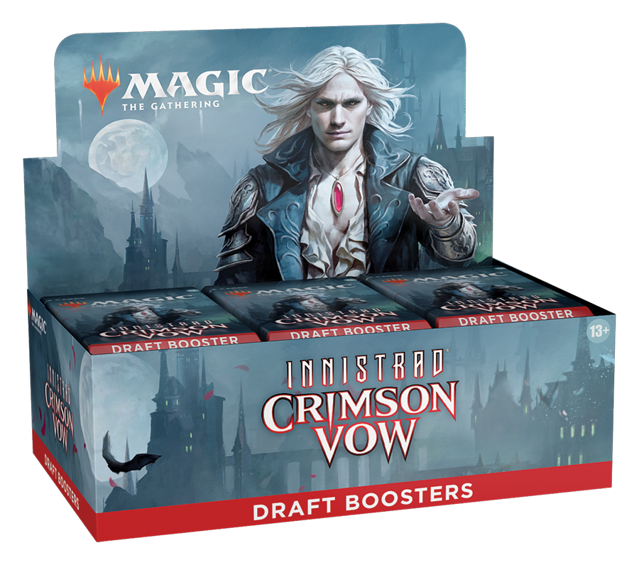 Magic the Gathering: Innistrad: Crimson Vow: Draft Booster Box Magic the Gathering: Innistrad: Crimson Vow: Draft Booster Box