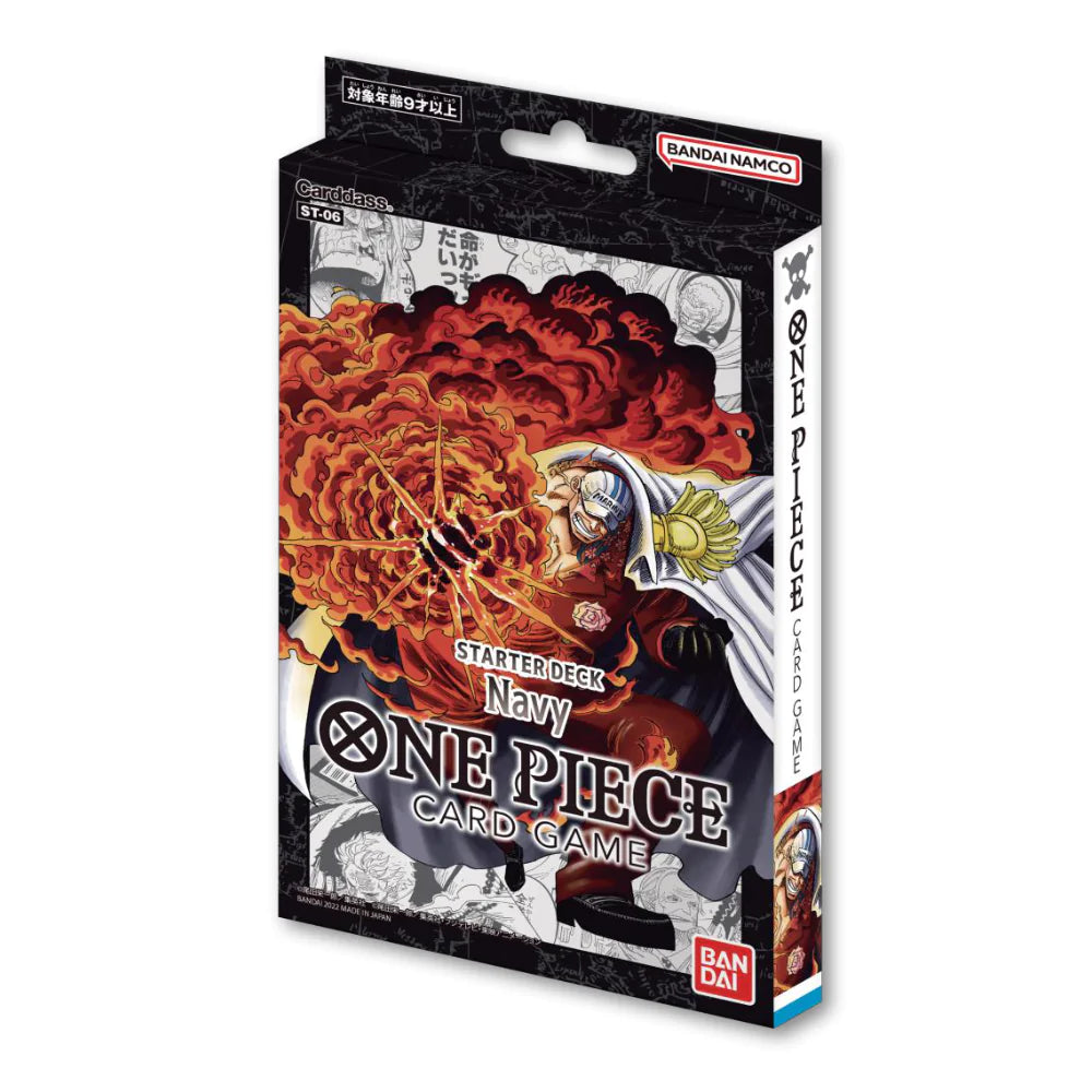 sakazuki one piece tcg deck Sakazuki ST06-001 L Start Deck (The Navy)