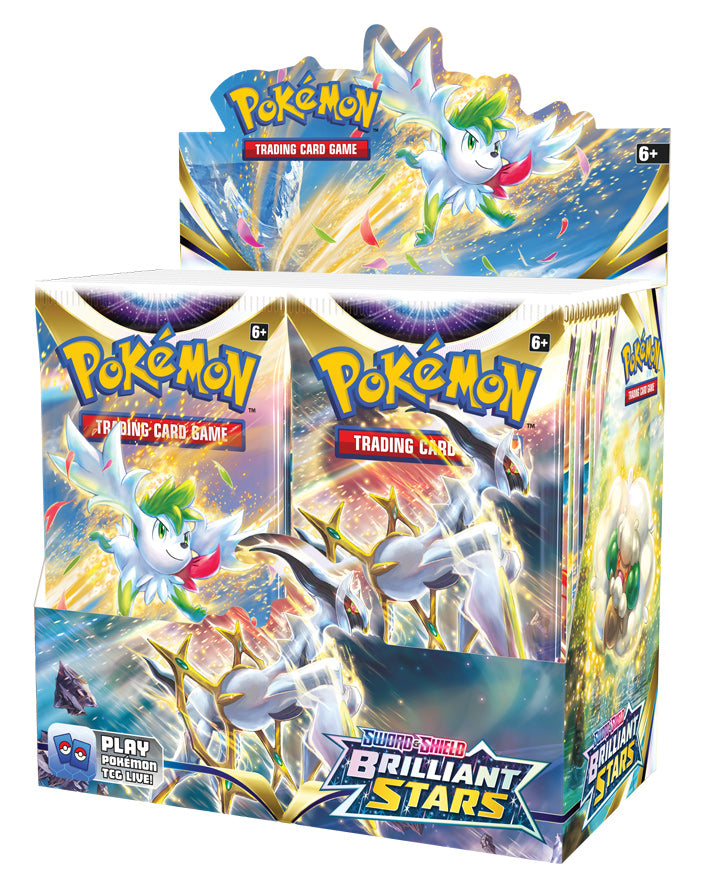 Pokémon TCG: Sword & Shield: Brilliant Stars Booster Display