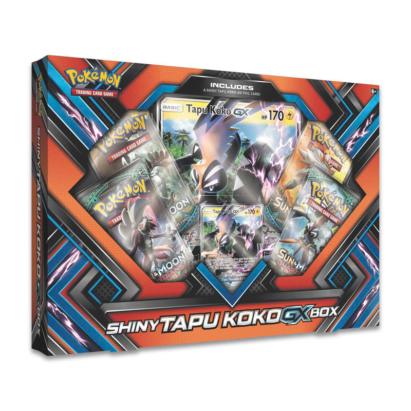 Pokemon TCG: Shiny Tapu Koko GX Box