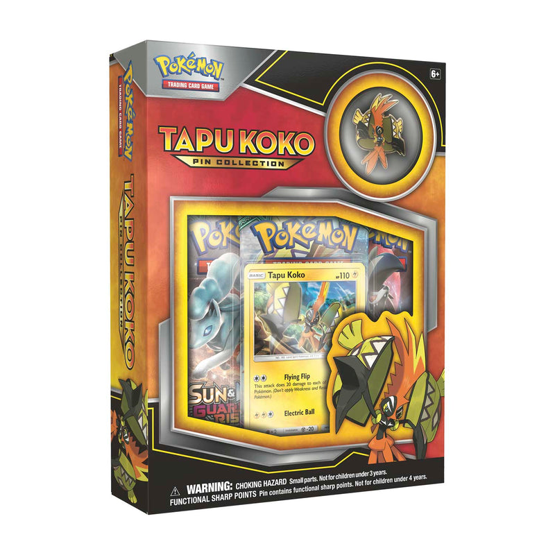 Pokemon TCG: Tapu Koko: Pin Collection