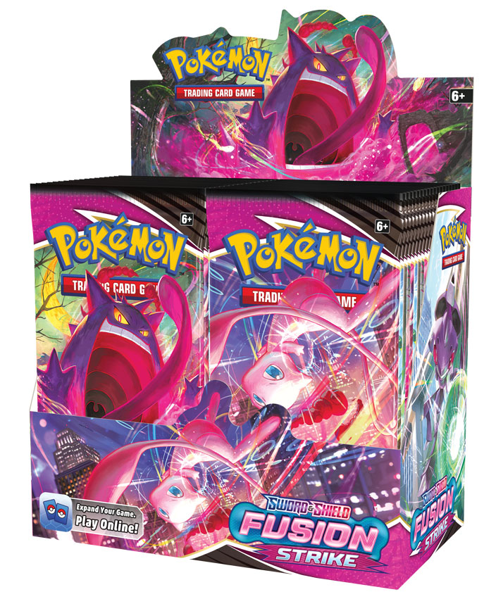 Pokémon TCG: Sword & Shield: Fusion Strike Booster Display