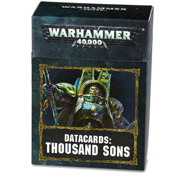 Warhammer 40000: Thousand Sons: Data Cards