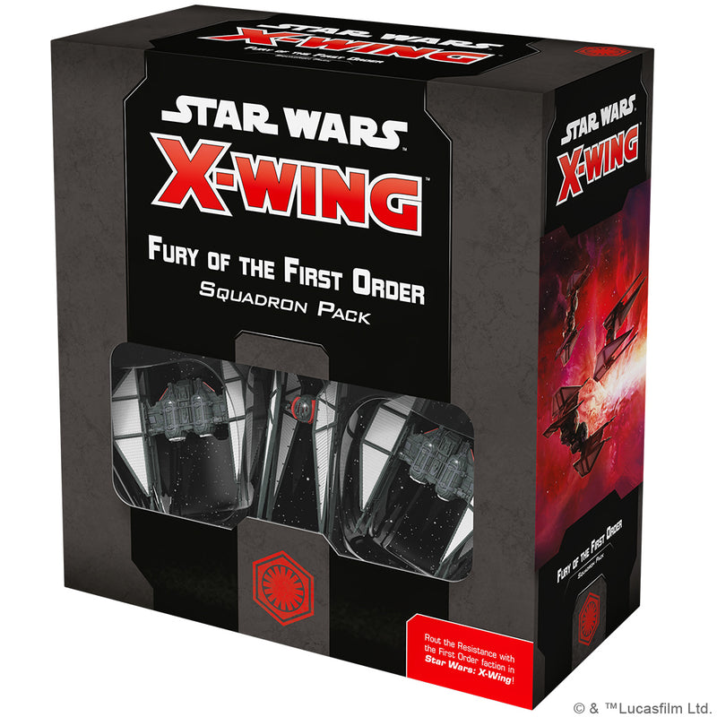 Star Wars X-Wing 2E: Fury of the First Order Squadron Pack