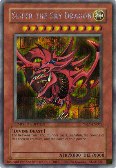 Slifer the Sky Dragon [YMA-EN001] Secret Rare