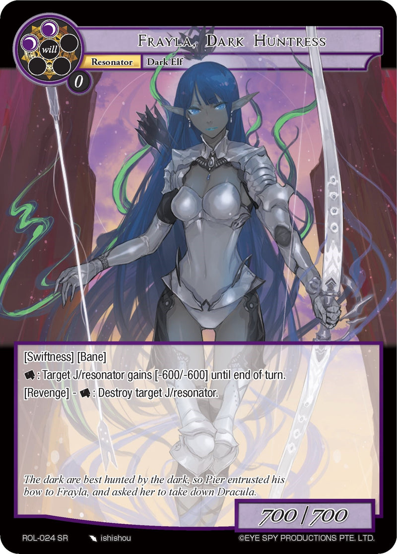 Frayla, Dark Huntress (ROL-024) [Rebirth of Legend]