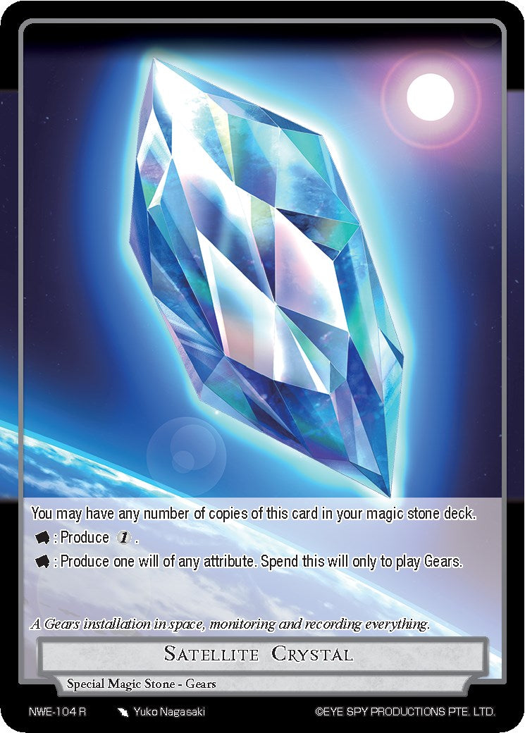 Satellite Crystal (NWE-104 R) [A New World Emerges]