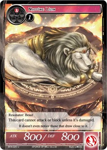 Napping Lion (BFA-025) [Battle for Attoractia]