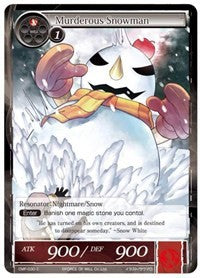 Murderous Snowman (CMF-030) [Crimson Moon's Fairy Tale]