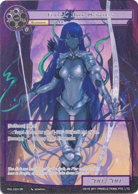 Frayla, Dark Huntress (Full Art) (ROL-024) [Rebirth of Legend]