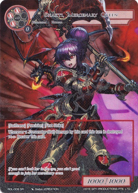 Shakti, Mercenary Queen (Full Art) (ROL-009) [Rebirth of Legend]