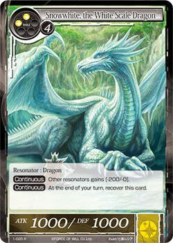 Snowwhite, the White Scale Dragon (1-020) [The Dawn of Valhalla]