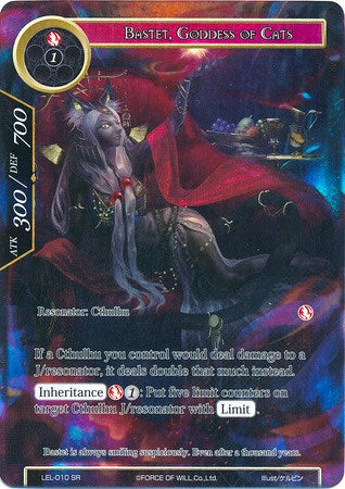 Bastet, Goddess of Cats (Full Art) (LEL-010) [Legacy Lost]