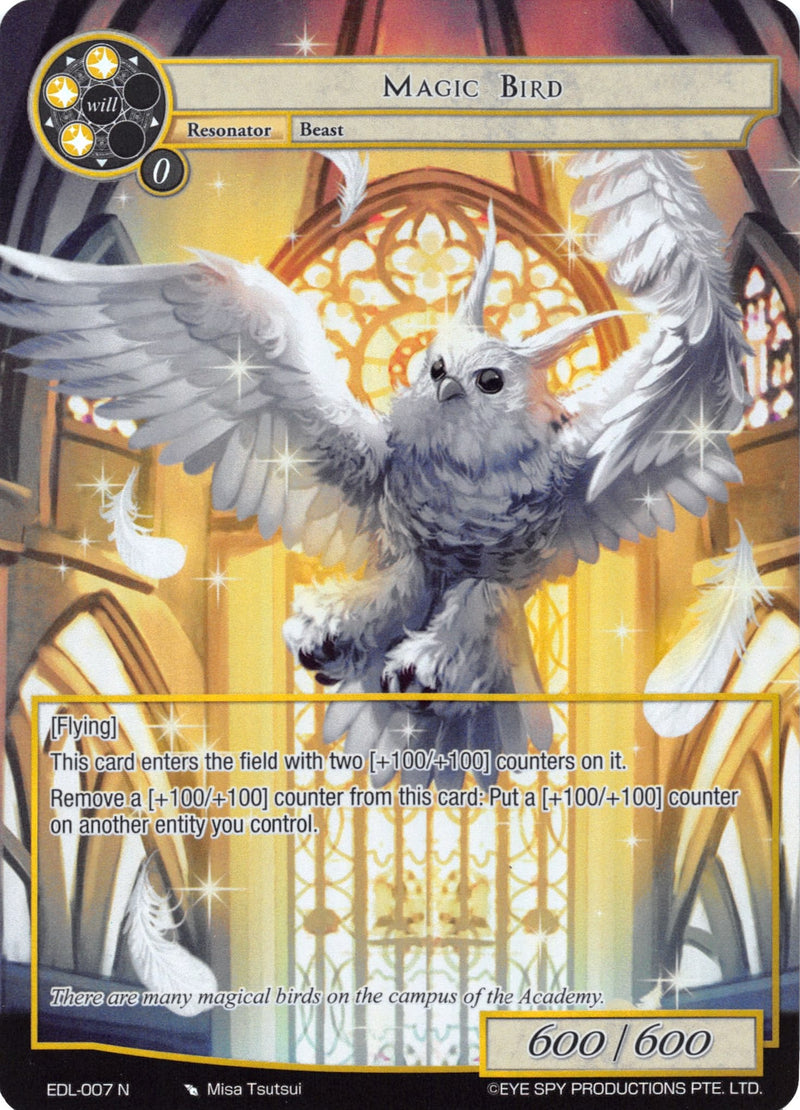 Magic Bird (Full Art) (EDL-007) [The Epic of the Dragon Lord]