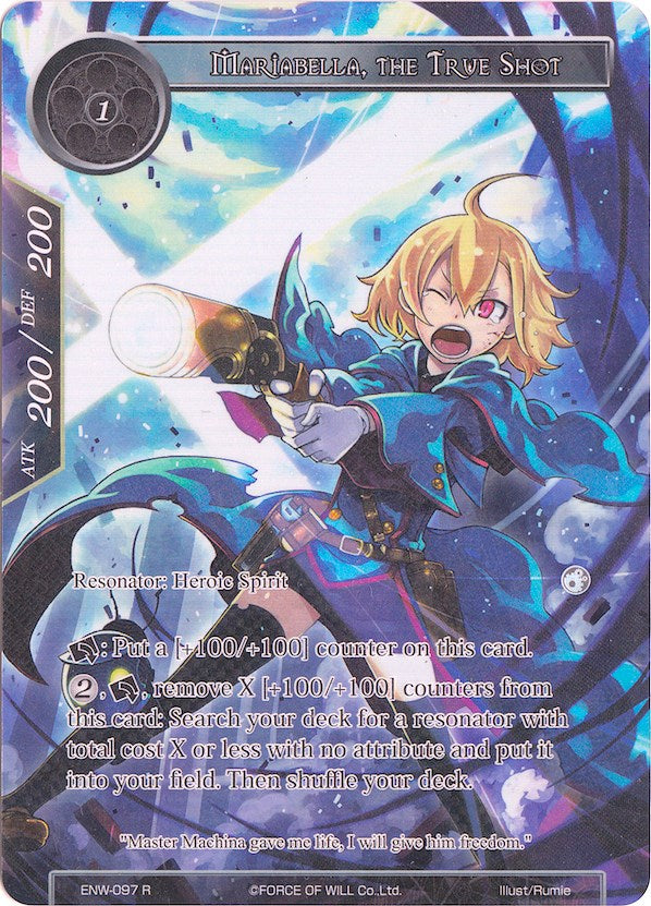 Mariabella, the True Shot (Full Art) (ENW-097) [Echoes of the New World]