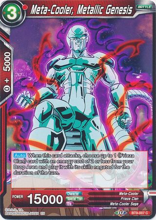 Meta-Cooler, Metallic Genesis (BT9-007) [Universal Onslaught]