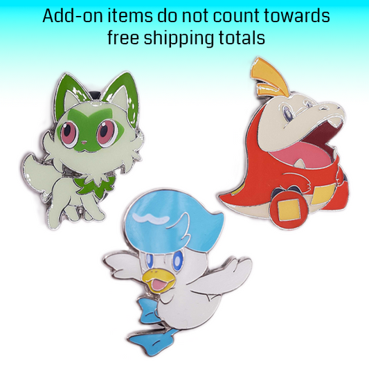 Pokémon TCG: Paldea Starter Pins