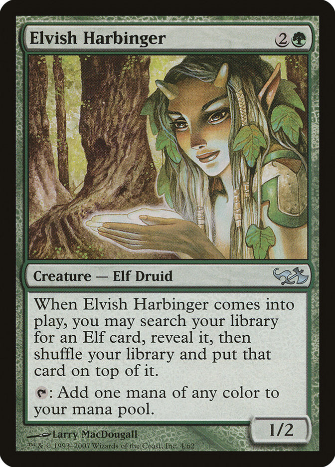 Elvish Harbinger [Duel Decks: Elves vs. Goblins]