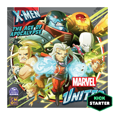 Marvel United: X-Men: The Age of Apocalypse Kickstarter Version