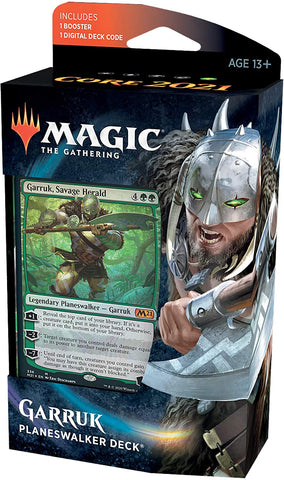 Magic the Gathering: Core 2021 Planeswalker Deck: Garruk