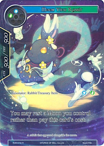 Moon View Rabbit (Full Art) (RDE-072) [Return of the Dragon Emperor]