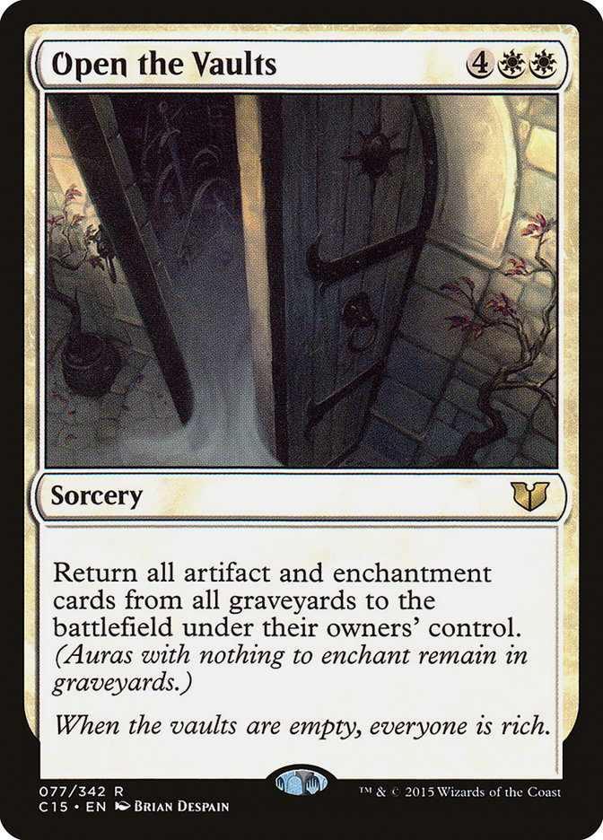 Open the Vaults [Commander 2015]