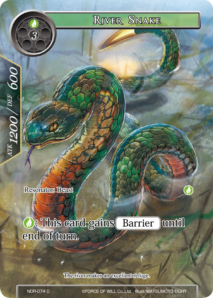 River Snake (Full Art) (NDR-074) [New Dawn Rises]