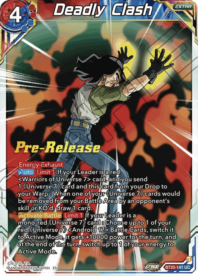 Deadly Clash (BT20-141) [Power Absorbed Prerelease Promos]