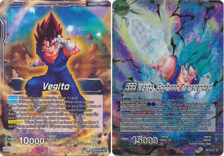 Vegito // SSB Vegito, Godhood Transcended (Starter Deck Exclusive) (SD Vegito // SSB Vegito, Godhood Transcended (Starter Deck Exclusive) (SD