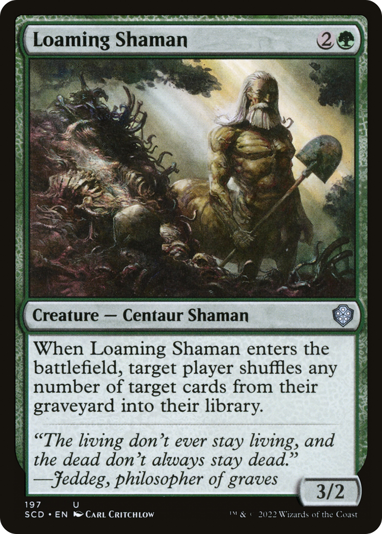 Loaming Shaman [Starter Commander Decks]