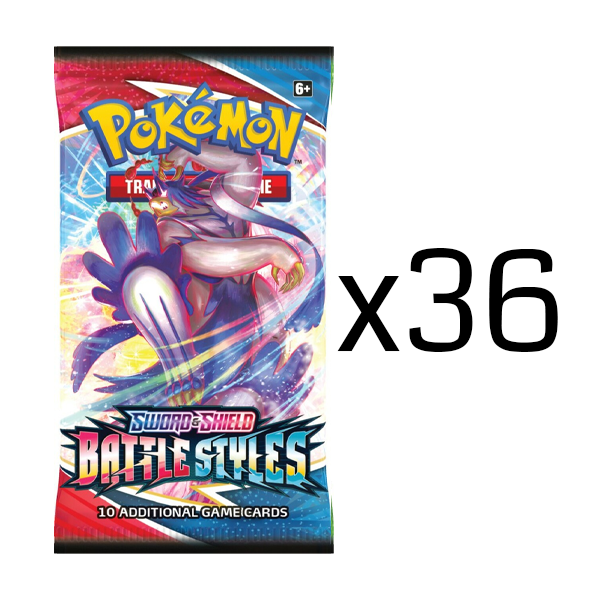 Pokémon TCG: Battle Styles Loose Booster Box: 36 Loose Packs