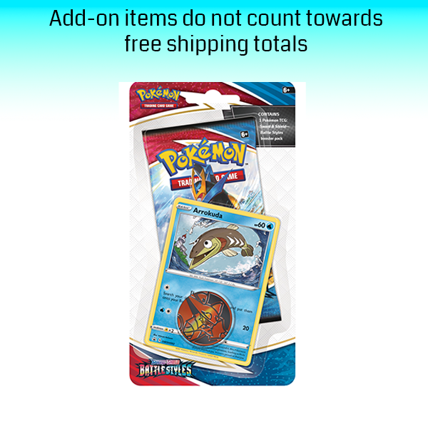Pokémon TCG: Sword & Shield: Battle Styles: Single Pack Blister Arrokuda