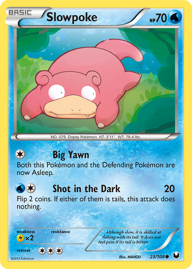 Slowpoke (23/108) [Black & White: Dark Explorers]