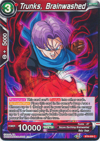 Trunks, Brainwashed (BT8-009) [Malicious Machinations]