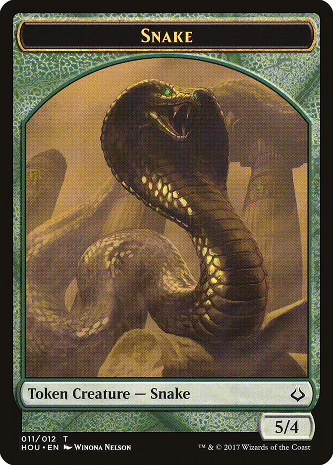 Snake Token [Hour of Devastation Tokens]