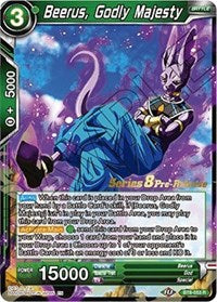 Beerus, Godly Majesty (BT8-053_PR) [Malicious Machinations Prerelease Promos]