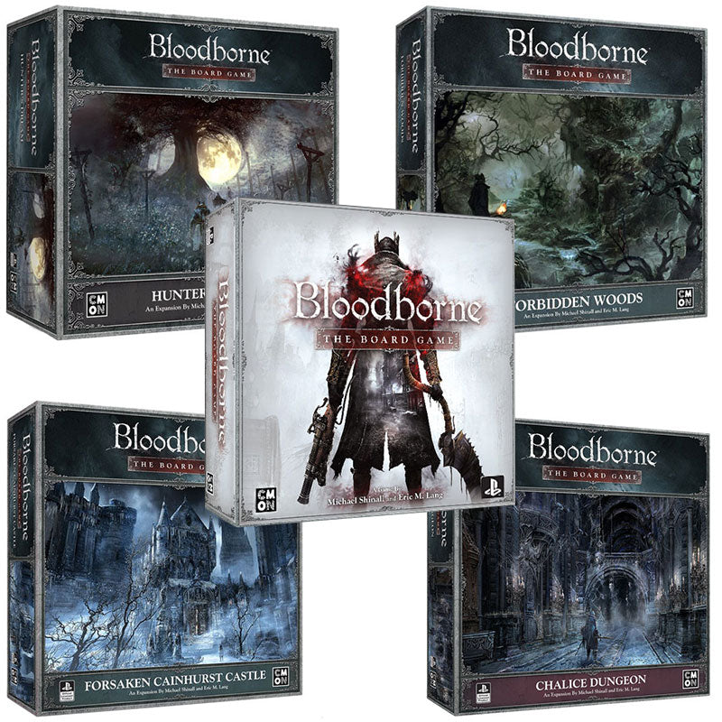 Bloodborne: The Board Game: Base Game + Expansion Bundle