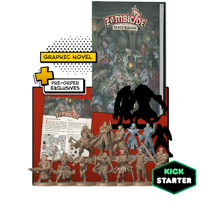 CMON Comics Vol. 2: Zombicide Black Plague