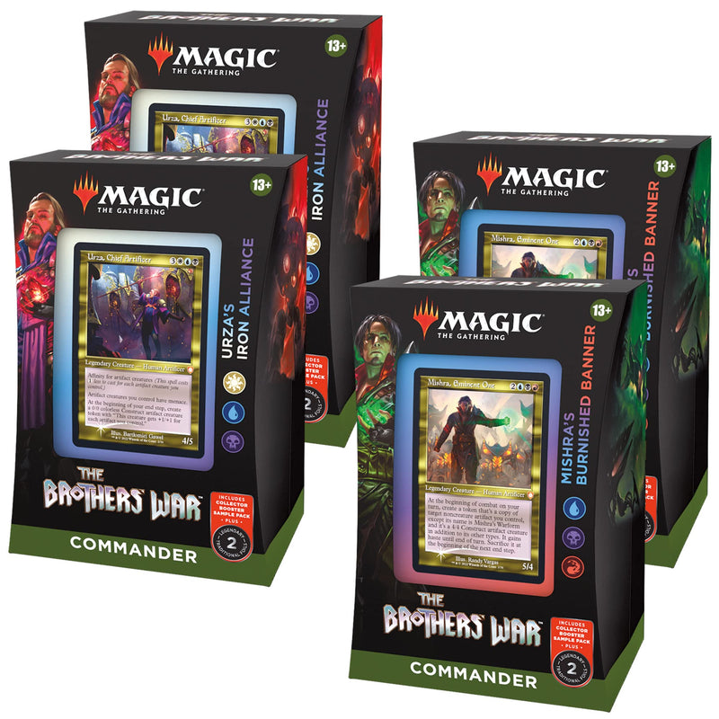 mtg the brothers war commander deck Magic the Gathering: The Brothers' War: Commander Decks