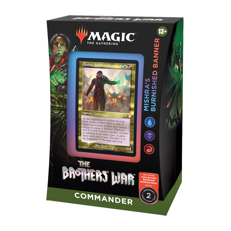 mtg brothers war collector booster box Magic the Gathering: The Brothers' War: Commander Decks